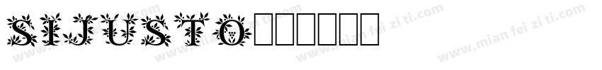 Sijusto字体转换