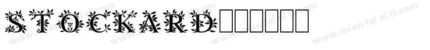 Stockard字体转换