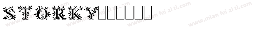 storky字体转换