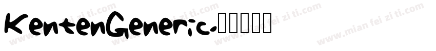 KentenGeneric字体转换
