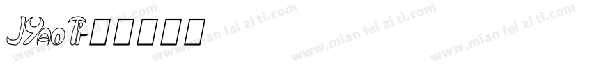 JYaoTi字体转换