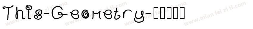 This-Geometry字体转换
