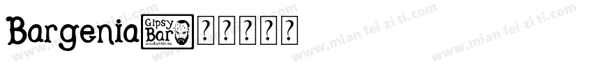 Bargenia字体转换