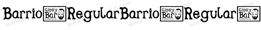Barrio-RegularBarrio-Regular字体转换