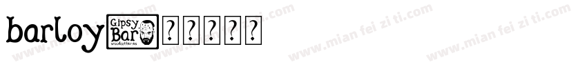 barloy字体转换