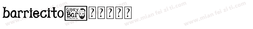 barriecito字体转换