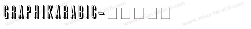 GraphikArabic字体转换