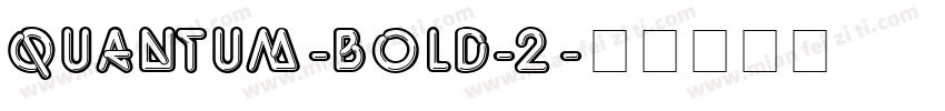 Quantum-Bold-2字体转换