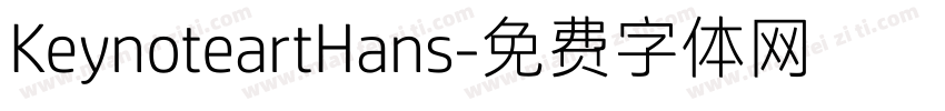 KeynoteartHans字体转换