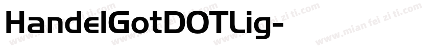 HandelGotDOTLig字体转换