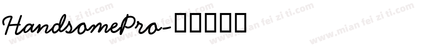 HandsomePro字体转换