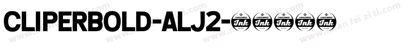 Cliperbold-ALJ2字体转换
