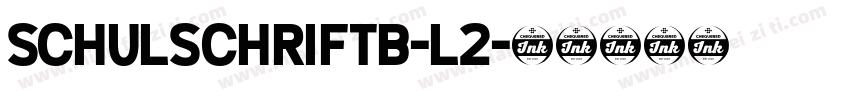 SchulschriftB-L2字体转换