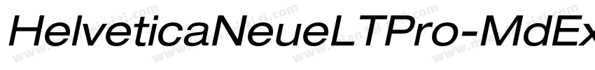 HelveticaNeueLTPro-MdExO字体转换