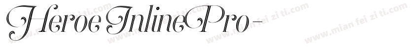 HeroeInlinePro字体转换