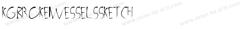 KGBrokenVesselsSketch字体转换