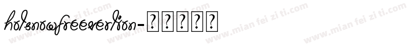 Hotsnowfreevertion字体转换