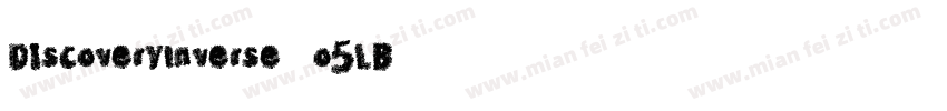 DiscoveryInverse-o5LB字体转换