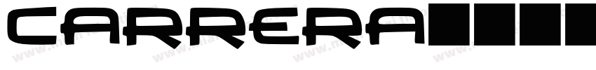 Carrera字体转换