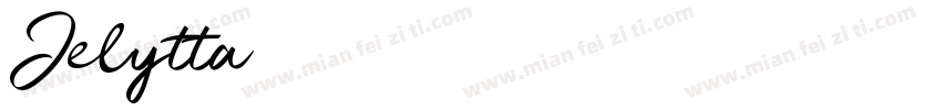 Jelytta字体转换