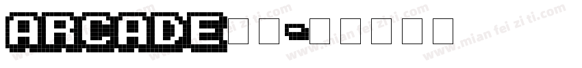 arcade字体字体转换