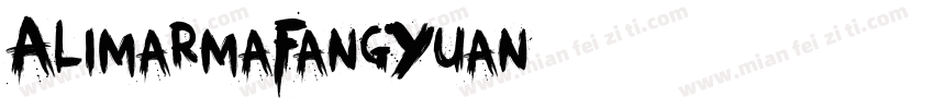 AlimarmaFangYuan字体转换