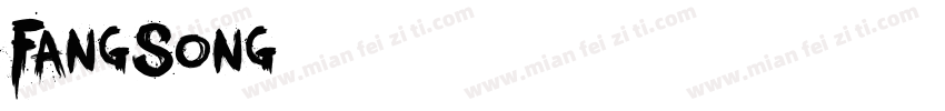 FangSong-7249字体转换