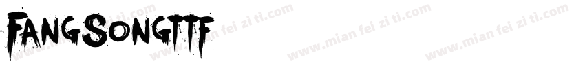 FangSongttf字体转换