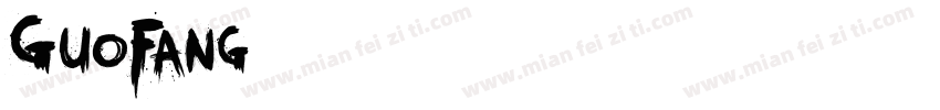 GuoFang字体转换