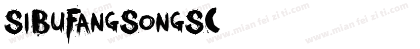 SiBuFangSongSC字体转换