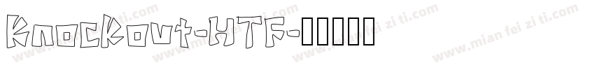 Knockout-HTF字体转换