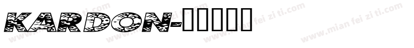 kardon字体转换