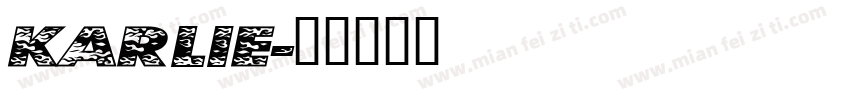 karlie字体转换