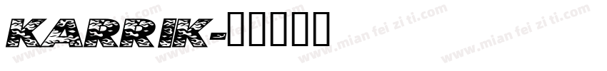 karrik字体转换