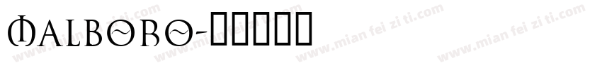 Malboro字体转换