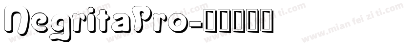 NegritaPro字体转换