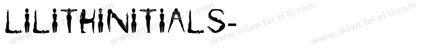 LilithInitials字体转换
