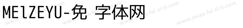 MElZEYU字体转换