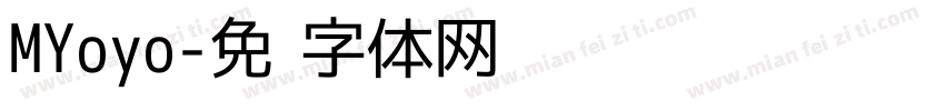 MYoyo字体转换