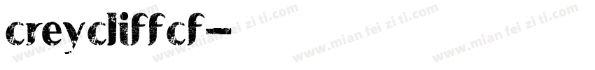 creycliffcf字体转换