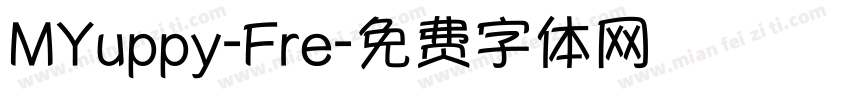 MYuppy-Fre字体转换