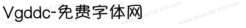 Vgddc字体转换