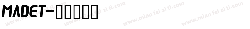 MADET字体转换
