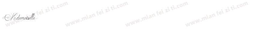 Mademoiselle字体转换