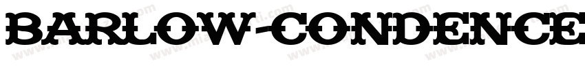 barlow-condence字体转换
