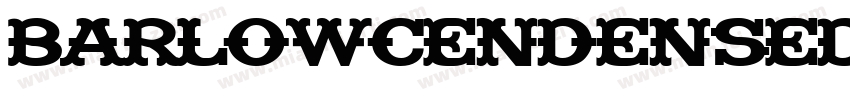 barlowcendensed字体转换