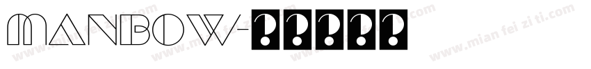 Manbow字体转换