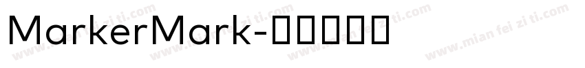 MarkerMark字体转换