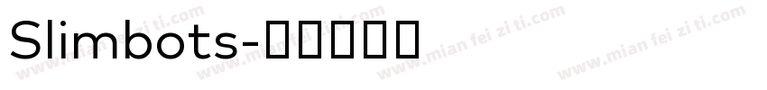 Slimbots字体转换