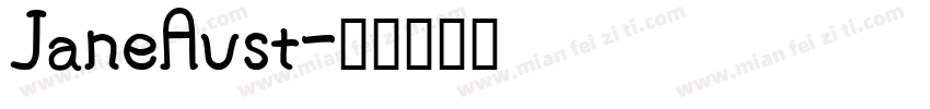 JaneAust字体转换